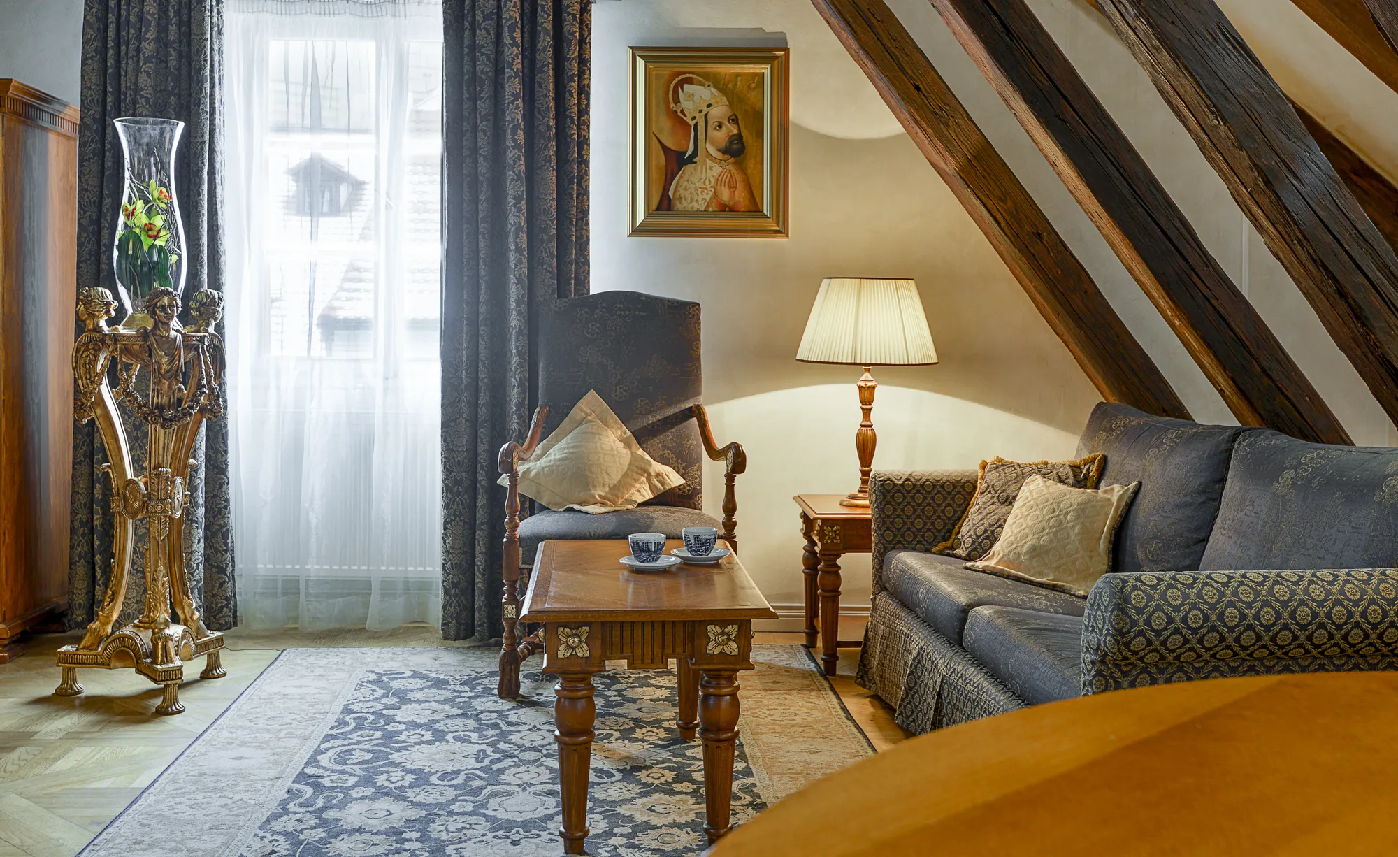 Suite s výhledem na město v Boutique Hotel Bijou de Prague